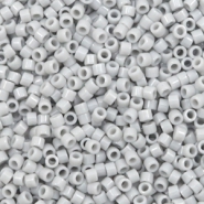 Miyuki beads delica's 11/0 Opaque Ghost Grey