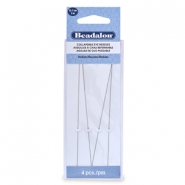 Beadalon Collapsible Eye Needles 12.7mm medium Silver