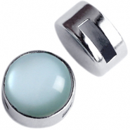 Polaris Cuoio bracelets Cuoio setting / slider for 8 mm leather and 12 mm cabochon