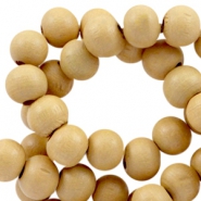 Wooden beads Wooden beads round 8mm