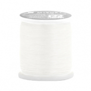 Miyuki beading cord Off White