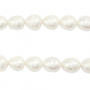 BQ Freshwater pearls rice 10x9mm Natural White