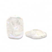 BQ Freshwater pearls rectangle Natural White