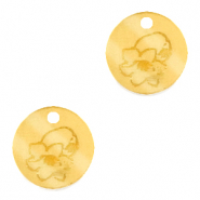 Plexx charms 12mm Birth flower May-Lily of the valley Gold