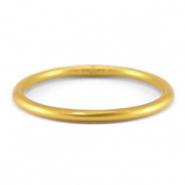 Inspired temple bangles 5mm size S Aspen Gold