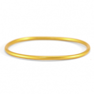 Inspired temple bangles 3mm size M Aspen Gold