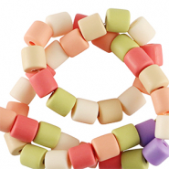 Polymer beads 6mm Multicolour