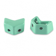 Tile beads arrow Turquoise