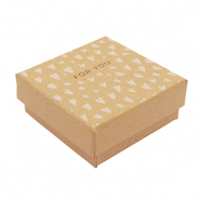 Jewellery (gift) box "for you"&nbsp; Brown