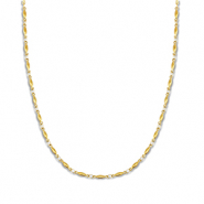 Stainless steel necklaces oval Gold