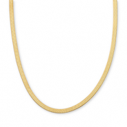 BY31&reg; Stainless steel necklaces snake Gold