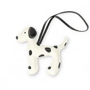 Statement charms dog White-Black