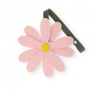 Statement charms flower Vintage Pink-Yellow-Dark Green
