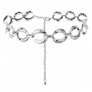 Hip chain chunky chain Silver
