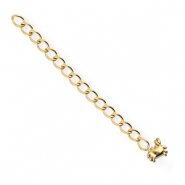BY31&reg; Stainless Steel findings extension chain set crab Gold