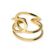 Stainless steel rings Gold