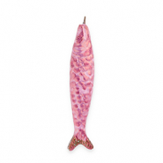 DQ® greek ceramic charms sardine Orchid Pink-Vintage Berry