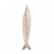 DQ® greek ceramic charms sardine Beige