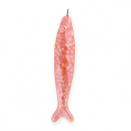 DQ® greek ceramic charms sardine Coral Pink
