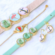 Inspirational Sets Cheerful jewellery with basic cabochons