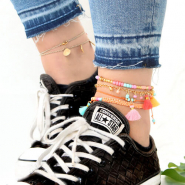 Inspirational Sets Summery anklets with seed beads