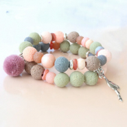 Inspirational Sets Cool bracelets with Katsuki/lava beads
