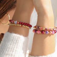 Inspirational Sets How to design trendy bracelets with acrylic beads
