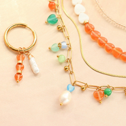 Inspirational Sets Tips for designing earrings and necklaces with glass beads
