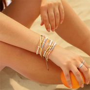 NEW New arrivals! DQ European metal letter beads