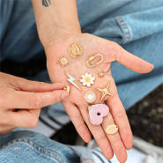 Inspirational Sets Looks we love: charm necklaces and bracelets! 