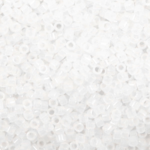Miyuki beads delica's 11/0 Opal White DB-220