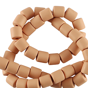 Polymer beads 6mm Harvest Orange
