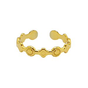 Stainless steel rings Gold