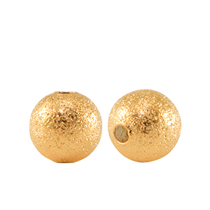 DQ European metal beads 6mm Gold (nickel free)