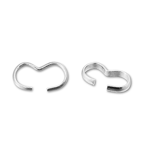 DQ European metal findings Antique Silver (Nickelfree)