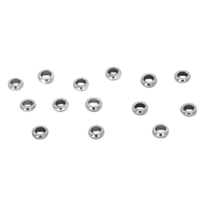 Stainless steel beads 2mm Silver