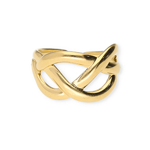 Stainless steel rings Gold