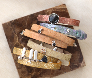 Polaris Cuoio bracelets