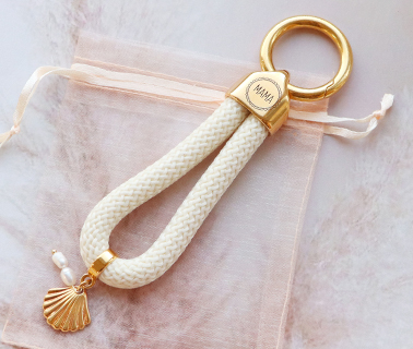 Mix & Match DQ European keychains with maritime cord