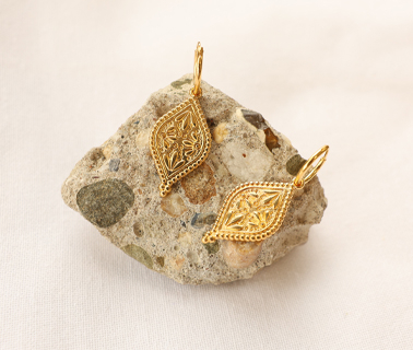 DQ European metal beads gold