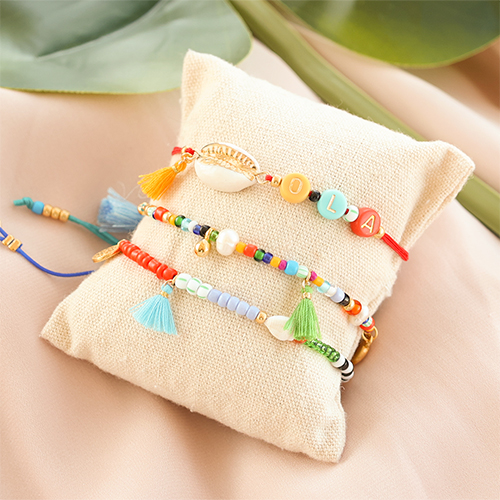 How to use tassels into bracelets and sunglass cords