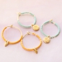 Cheerfully earrings and bracelets with coloured Miyuki beads delica&rsquo;s 11/0
