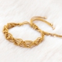 Joyous bracelets with new macram&eacute; bead cord: perfect for the upcoming autumn