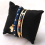 Create celebratory bracelets with our new collection DQ metal!