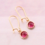 Subtle jewellery with new crystal glass pendants in new trend colours