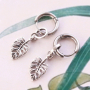 Create trendy earrings and necklaces with our new metal charms