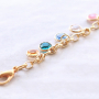 Colourful jewellery making -> create jewellery with new DQ crystal glass charms