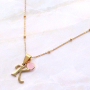 Personal jewellery with stainless steel alphabet/letter charms