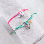 Personal jewellery with stainless steel alphabet/letter charms