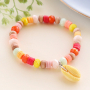 All your favourite colours! Faceted beads bracelets
